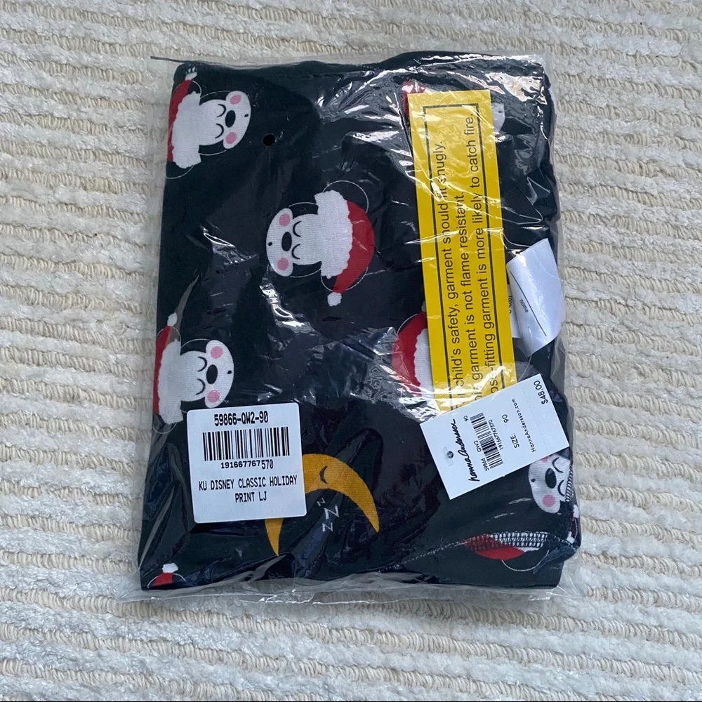 NWT Hanna Andersson Sleeping Mickey Long johns